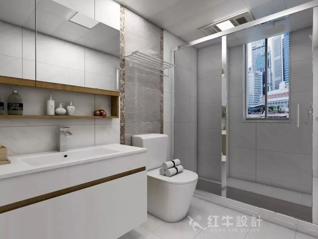 129㎡--保利国际社区户型解析08效果图欣赏_卫生间